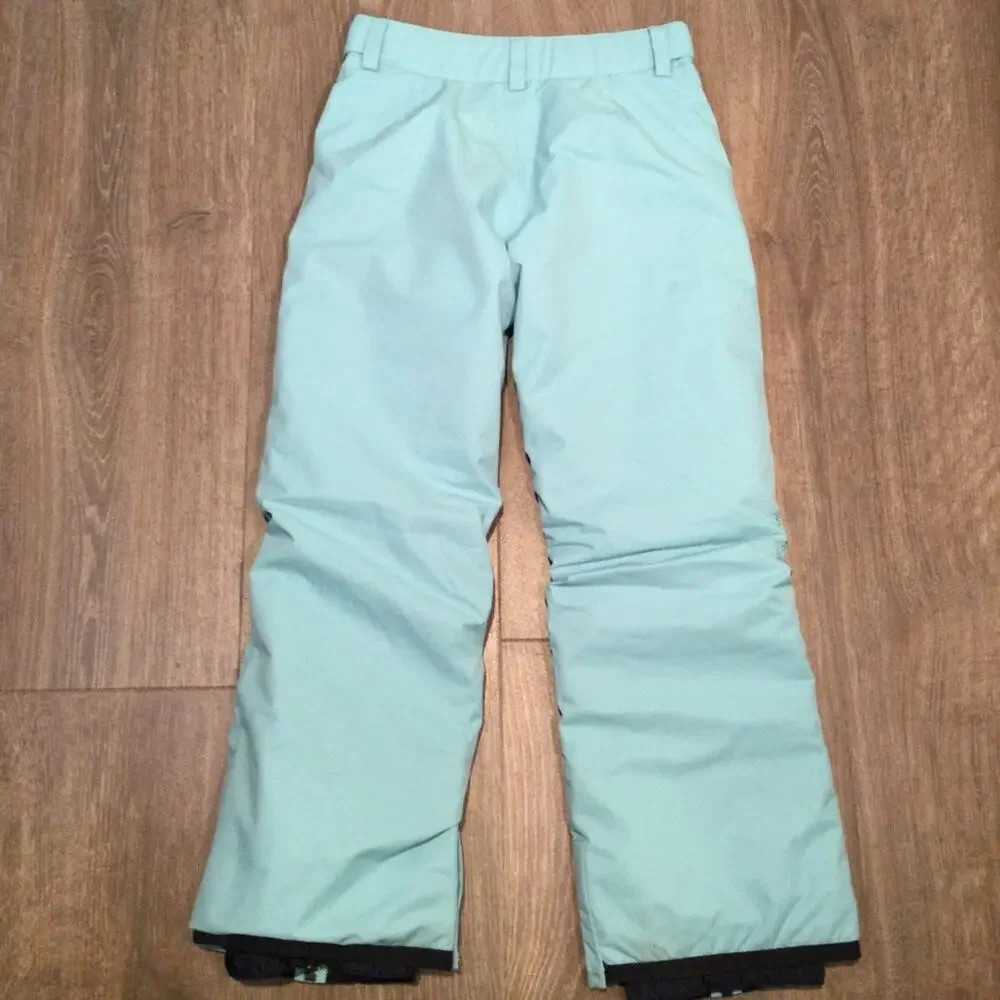Billabong snow pants aqua size 10 Large